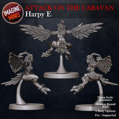 Harpy - Pose E - Unpainted Miniature