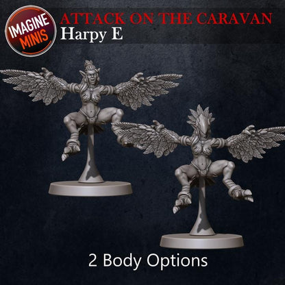 Harpy - Pose E - Unpainted Miniature