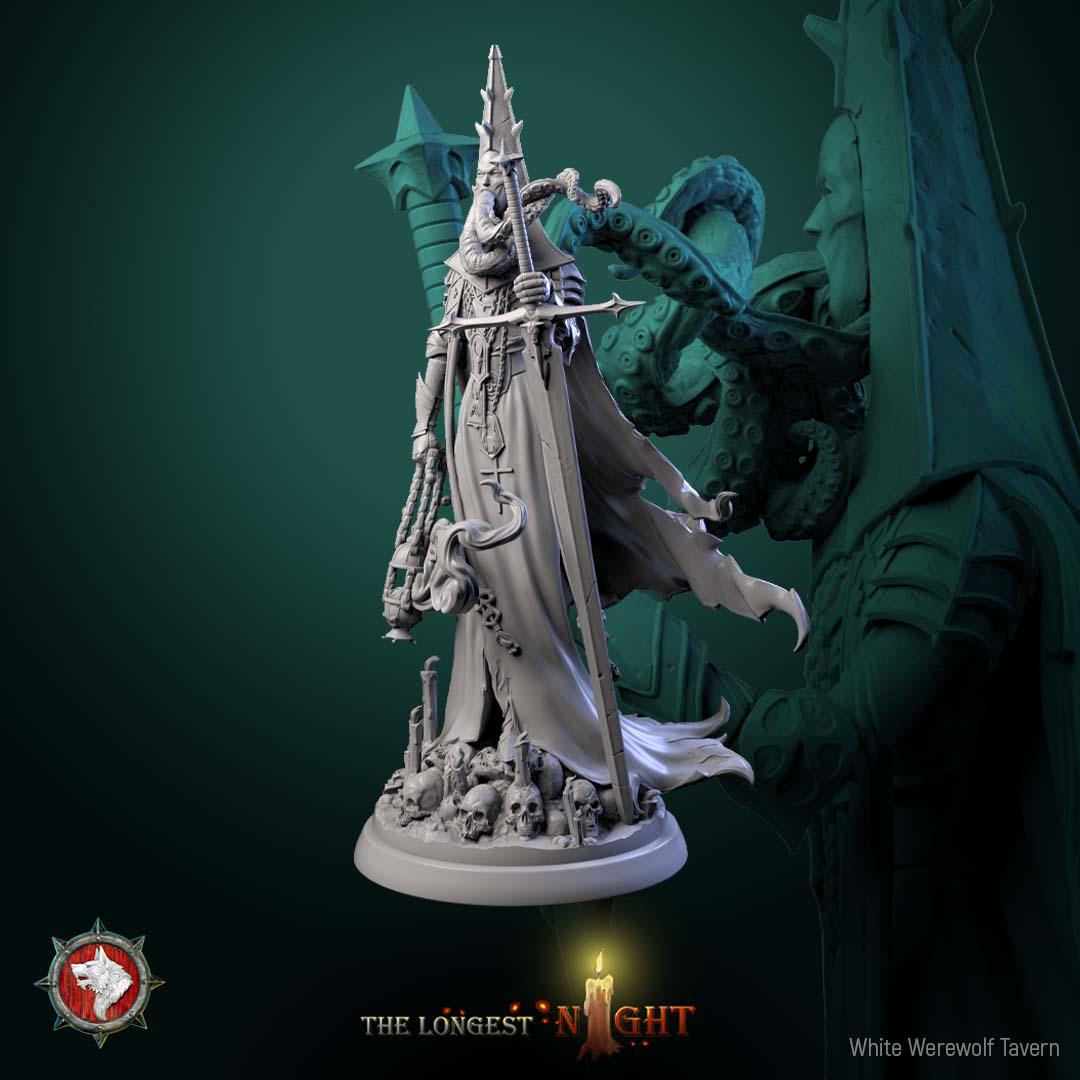 Cursed Priest - Unpainted Miniature