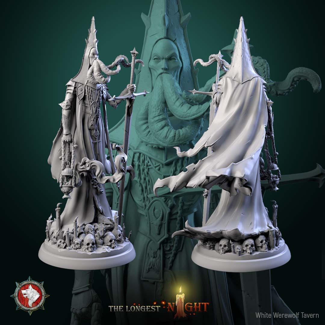 Cursed Priest - Unpainted Miniature