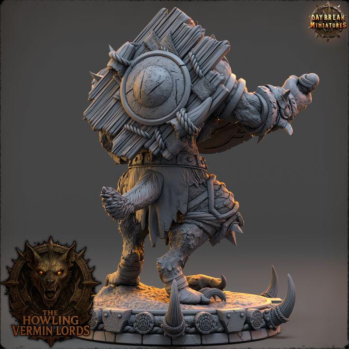 Snagga War-Howl - The Howling Vermin Lords - Unpainted Miniature