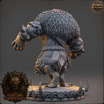 Zruul Laughing-Death - The Howling Vermin Lords - Unpainted Miniature