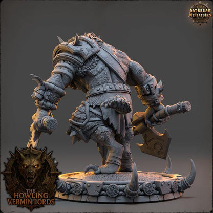 Shaggra Rot-Jester - The Howling Vermin Lords - Unpainted Miniature