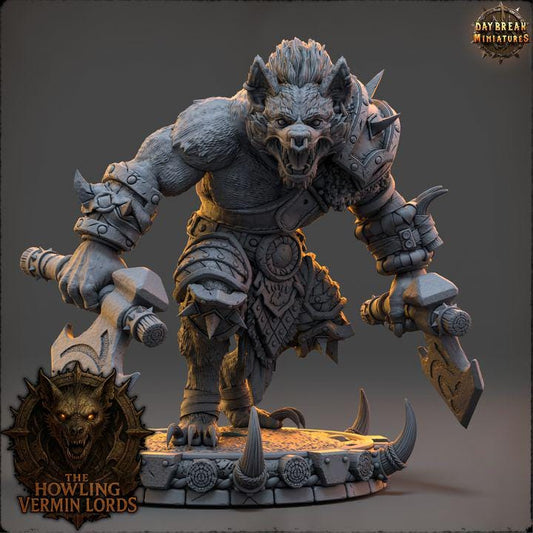 Shaggra Rot-Jester - The Howling Vermin Lords - Unpainted Miniature