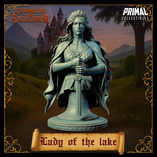 Lady of the Lake - Unpainted Miniature Bust