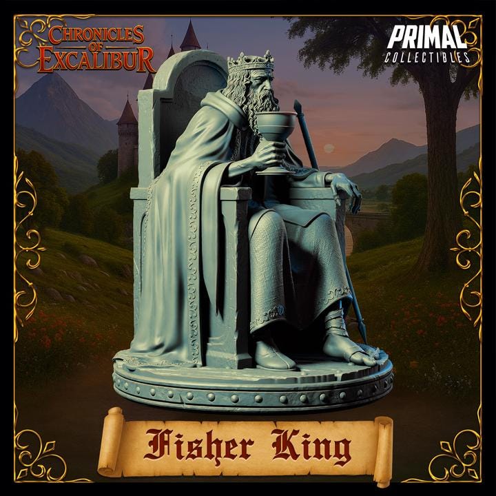 Fisher King - Chronicles of Excalibur - Unpainted Miniature