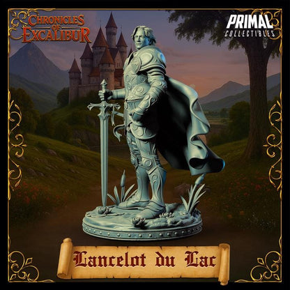 Lancelot du Lac - Chronicles of Excalibur - Unpainted Miniature