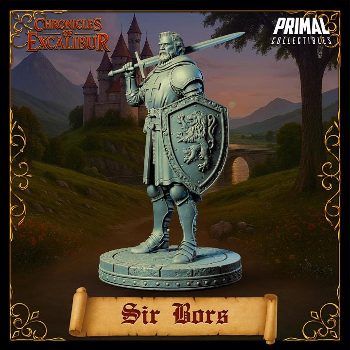 Sir Boris - Chronicles of Excalibur - Unpainted Miniature
