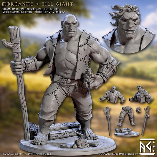 Morgante, the Hill Giant - Unpainted Miniature