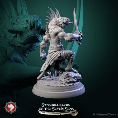 Scaled Gunners - 32mm Scale - Unpainted Miniature