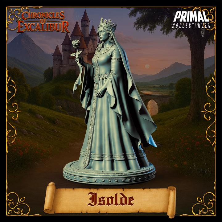 Princess Isolde - Chronicles of Excalibur - Unpainted Miniature