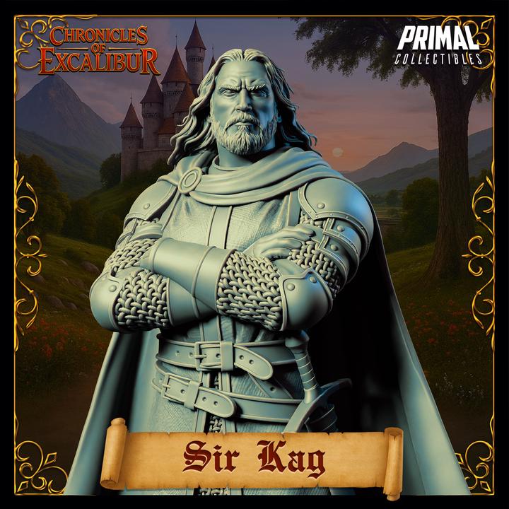 Sir Kay - Chronicles of Excalibur - Unpainted Miniature