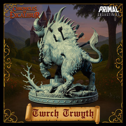 Twrch Trwyth, Wild Boar - Chronicles of Excalibur - Unpainted Miniature