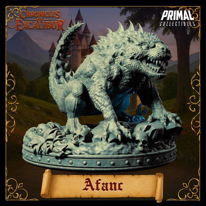 Afanc, Lizard Monster - Chronicles of Excalibur - Unpainted Miniature