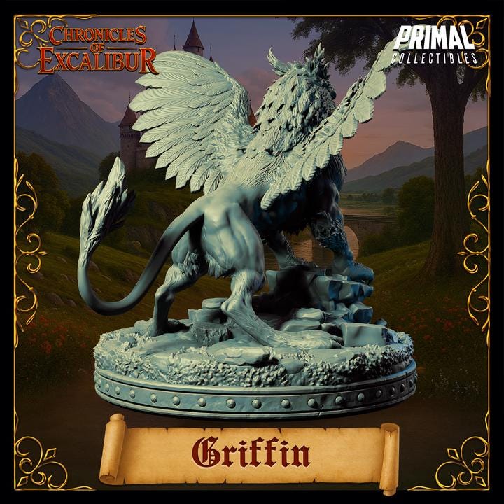 Griffin - Chronicles of Excalibur - Unpainted Miniature