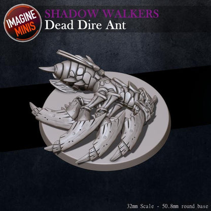 Dire Ants, 6 Poses - Unpainted Miniature