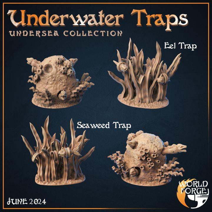 Underwater Traps - Unpainted Miniature