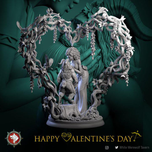 Fey Valentine Diorama - Unpainted Miniature