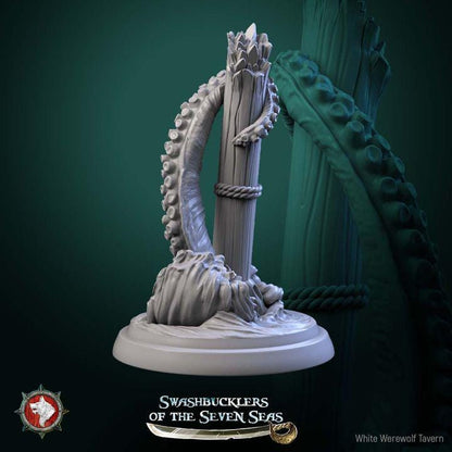 Kraken Tentacles - 32mm Scale - Unpainted Miniature