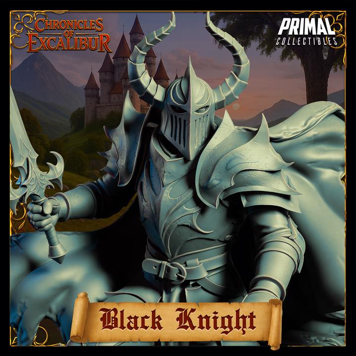 Black Knight - Chronicles of Excalibur - Unpainted Miniature