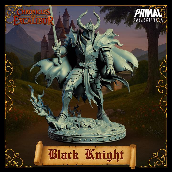 Black Knight - Chronicles of Excalibur - Unpainted Miniature