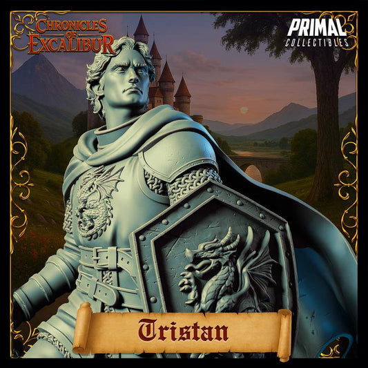Tristan, Young Knight - Chronicles of Excalibur - Unpainted Miniature