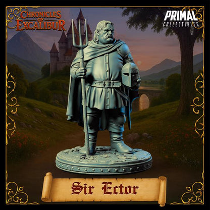 Sir Ector - Chronicles of Excalibur - Unpainted Miniature