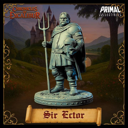 Sir Ector - Chronicles of Excalibur - Unpainted Miniature