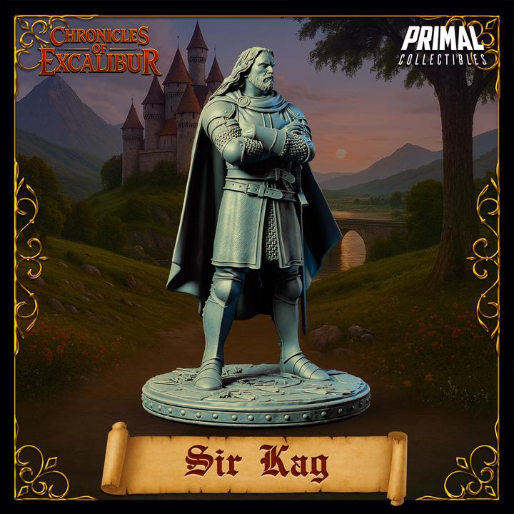Sir Kay - Chronicles of Excalibur - Unpainted Miniature