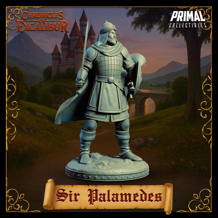 Sir Palamedes - Chronicles of Excalibur - Unpainted Miniature