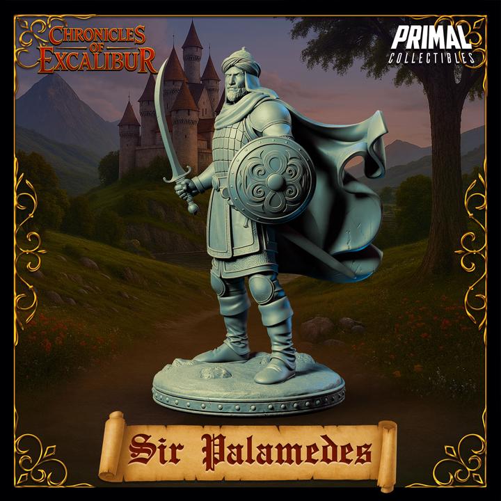 Sir Palamedes - Chronicles of Excalibur - Unpainted Miniature