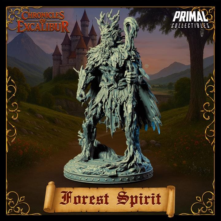 Forest Spirit - Chronicles of Excalibur - Unpainted Miniature