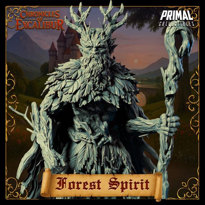 Forest Spirit - Chronicles of Excalibur - Unpainted Miniature