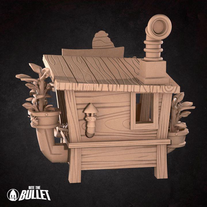 Edible Bugs Cart - Unpainted Miniature