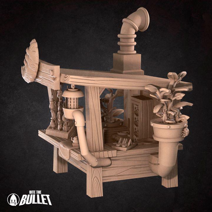 Edible Bugs Cart - Unpainted Miniature