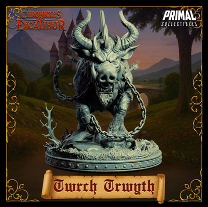 Twrch Trwyth, Wild Boar - Chronicles of Excalibur - Unpainted Miniature