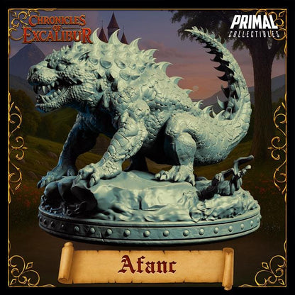 Afanc, Lizard Monster - Chronicles of Excalibur - Unpainted Miniature
