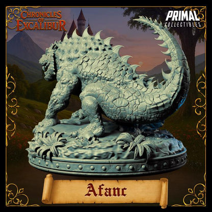 Afanc, Lizard Monster - Chronicles of Excalibur - Unpainted Miniature