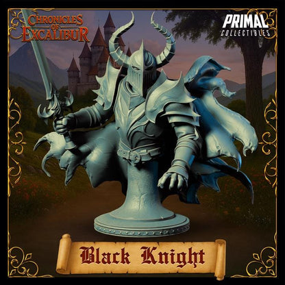 Black Knight - Unpainted Miniature Bust