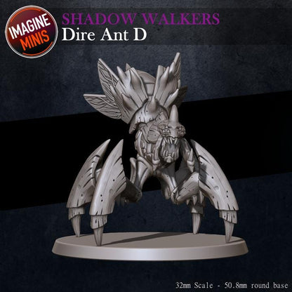 Dire Ants, 6 Poses - Unpainted Miniature