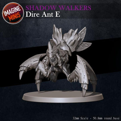 Dire Ants, 6 Poses - Unpainted Miniature