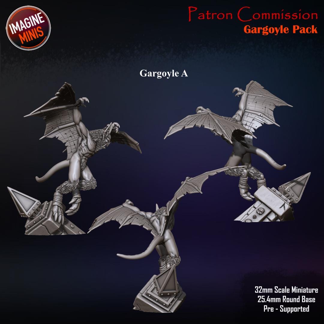 Gargoyles - Unpainted Miniature