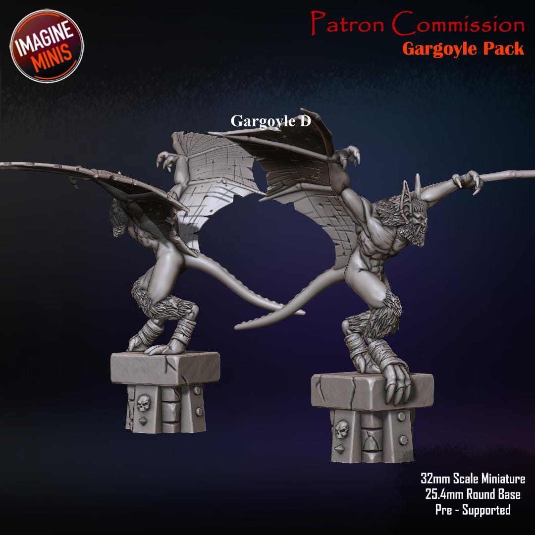 Gargoyles - Unpainted Miniature