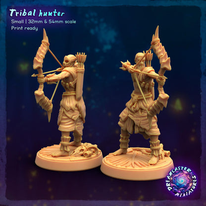 Tribal Warriors - 32mm Scale - Unpainted Miniature