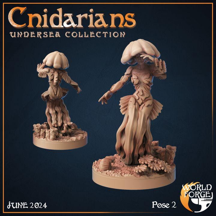 Cnidarians - Undersea Collection - Unpainted Miniature