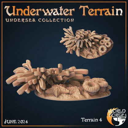 Underwater Terrain - Unpainted Miniature