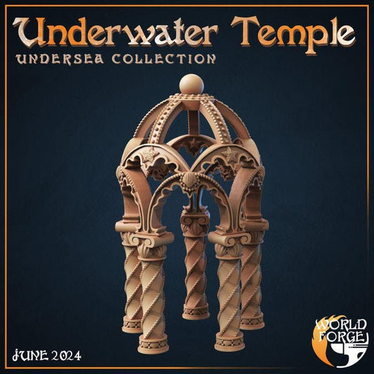 Underwater Temple - Unpainted Miniature