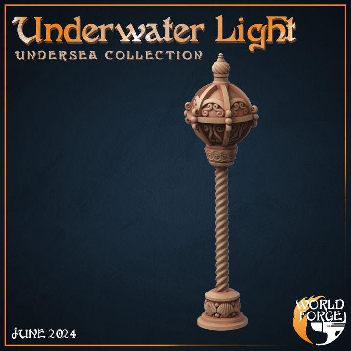 Underwater Light - Set of 2 - Unpainted Miniature