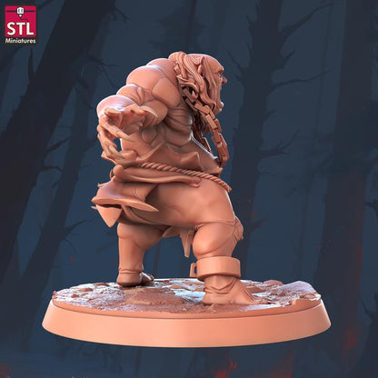 Flailing Wretch - 32mm Scale - Unpainted Miniature
