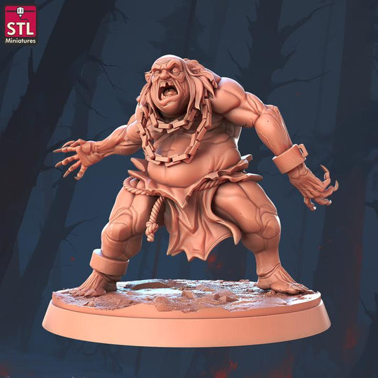 Flailing Wretch - 32mm Scale - Unpainted Miniature